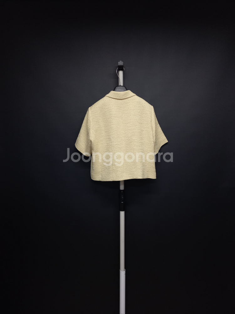 프론트로우 춘하 트위드 숏 자켓 55.66--1