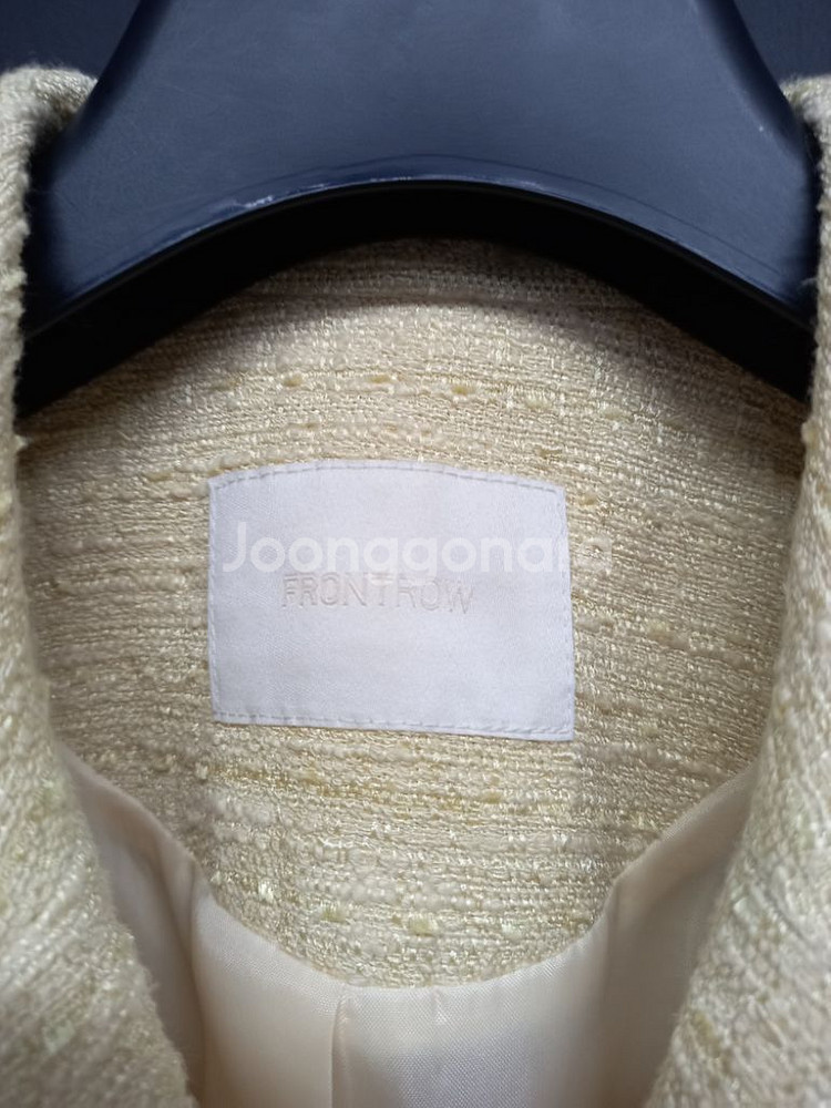 프론트로우 춘하 트위드 숏 자켓 55.66--6