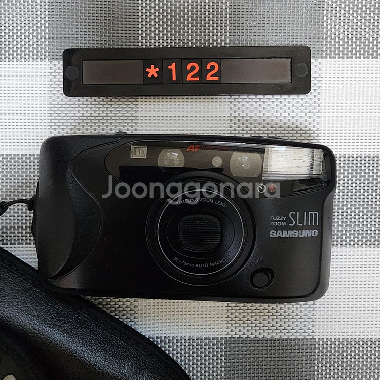 삼성 퍼지줌 슬림 필름카메라 파우치포함--0