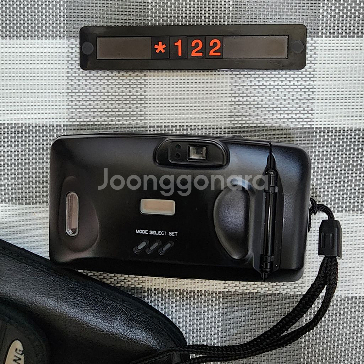 삼성 퍼지줌 슬림 필름카메라 파우치포함--2