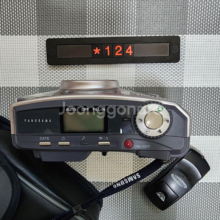 삼성캐녹스 170 IP 필름카메라 리모컨 파우치포함--1