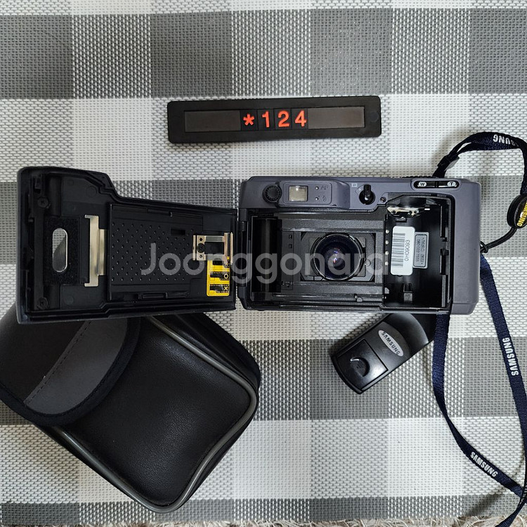 삼성캐녹스 170 IP 필름카메라 리모컨 파우치포함--4