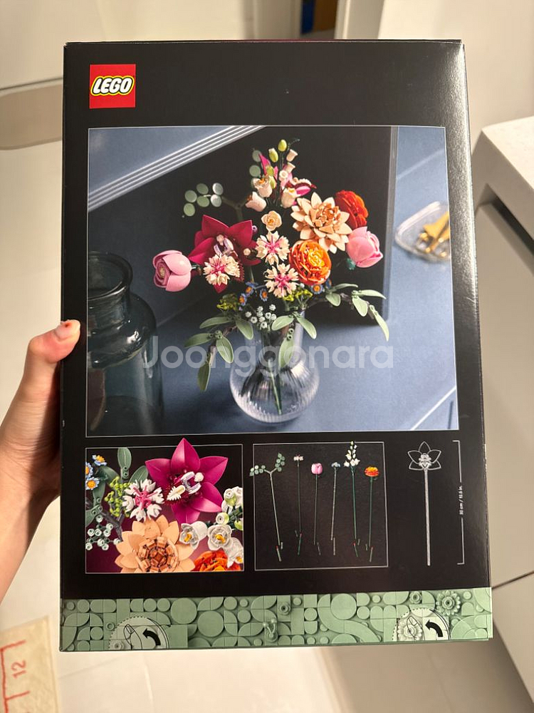 레고 10342 핑크 꽃다발 새상품--1