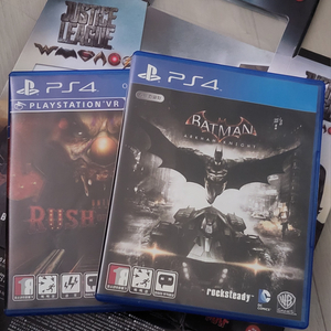 PS4(배트맨 아캄나이트, 언틸던 러쉬 오브 블러드)