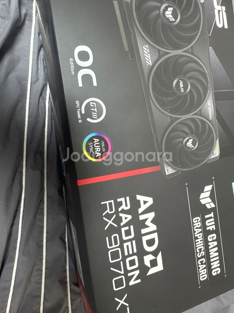 RX 9070xt TUF 라데온 그래픽카드--0