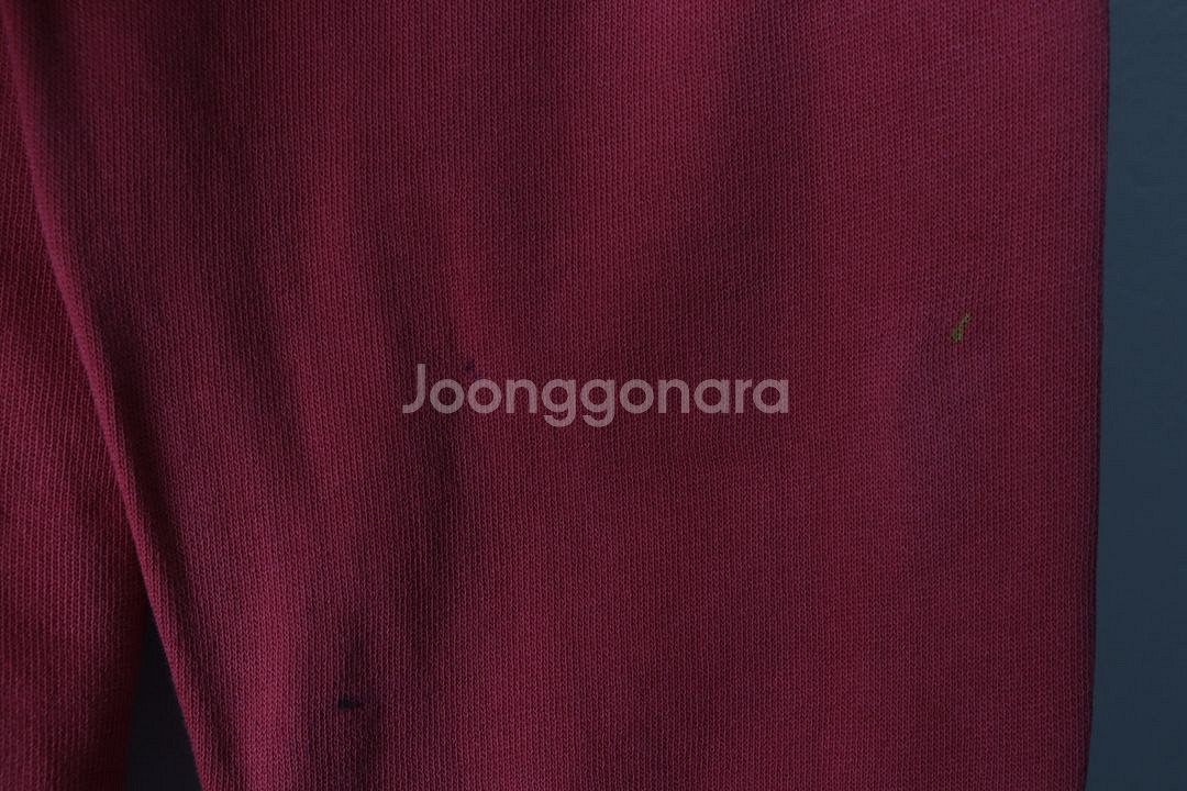 (M) 스투시 맨투맨 티셔츠 부분오염 핑크 한정판--5