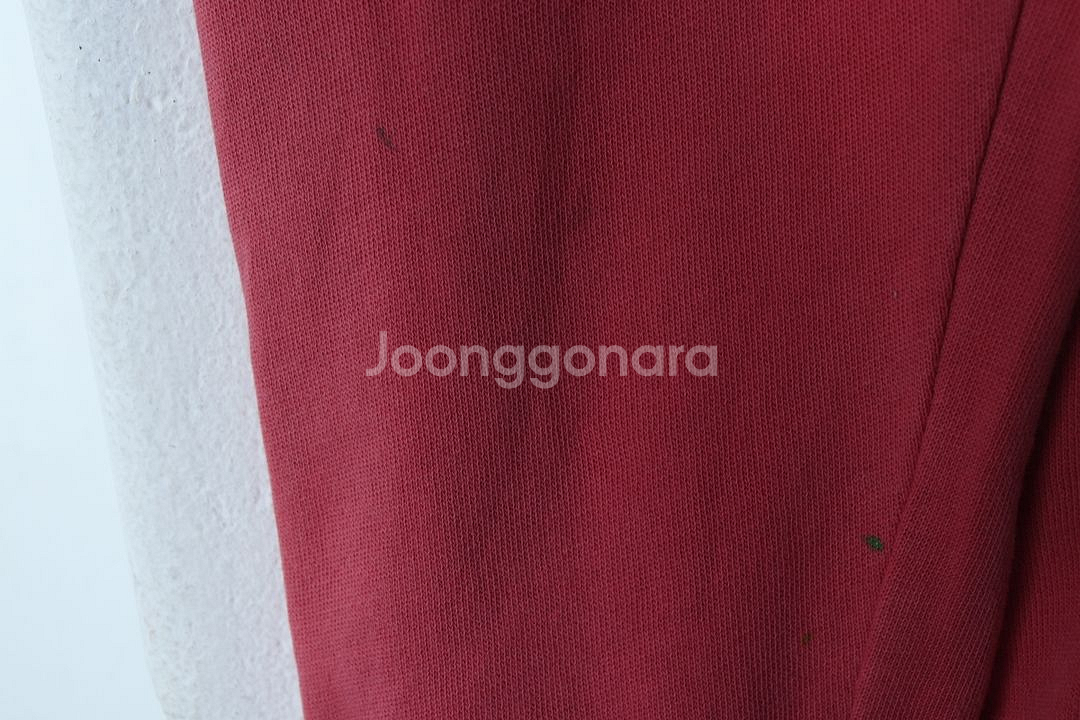 (M) 스투시 맨투맨 티셔츠 부분오염 핑크 한정판--2