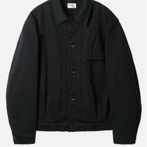 25ss 러프사이드 트러커 자켓 Ash Black 3
