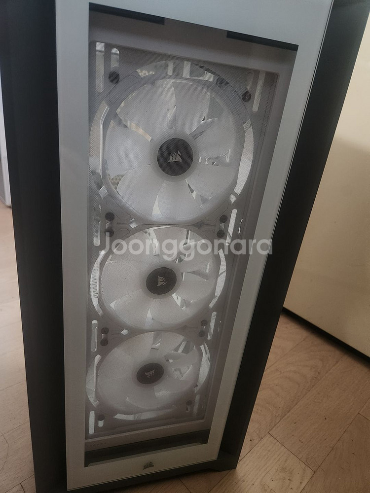 CORSAIR iCUE 5000X RGB (화이트) 팜--1