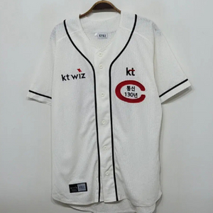 (100) 케이티위즈 야구져지 반팔 KT 노마킹 유니폼