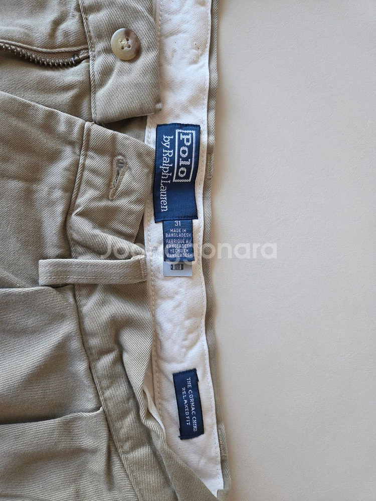 폴로 플리츠 치노 쇼츠(백화점 상품)--1