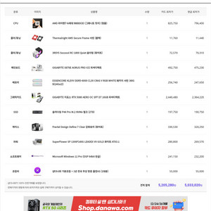 9800x 3d x870e 2tb 48gb 1300w