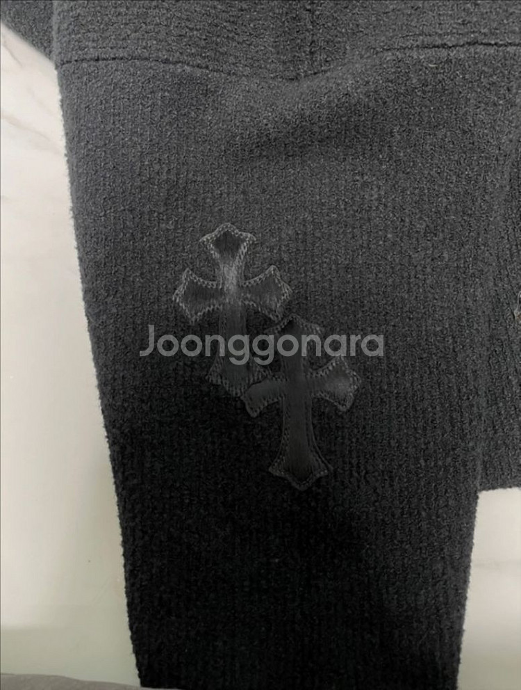 새상품 25SS 크롬하츠 패치 롱가디건 XL 영수증O--1