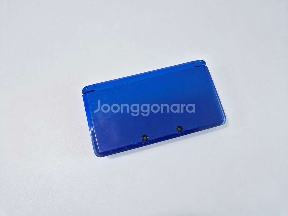 닌텐도 구3ds 블루 (정품충전기, 충전보조플레이트)--1