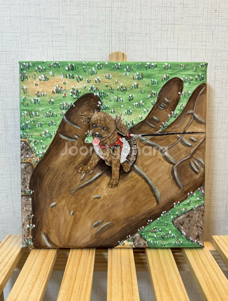 감성 반려동물 & 인물 그림 그려드려요! 주문제작--4