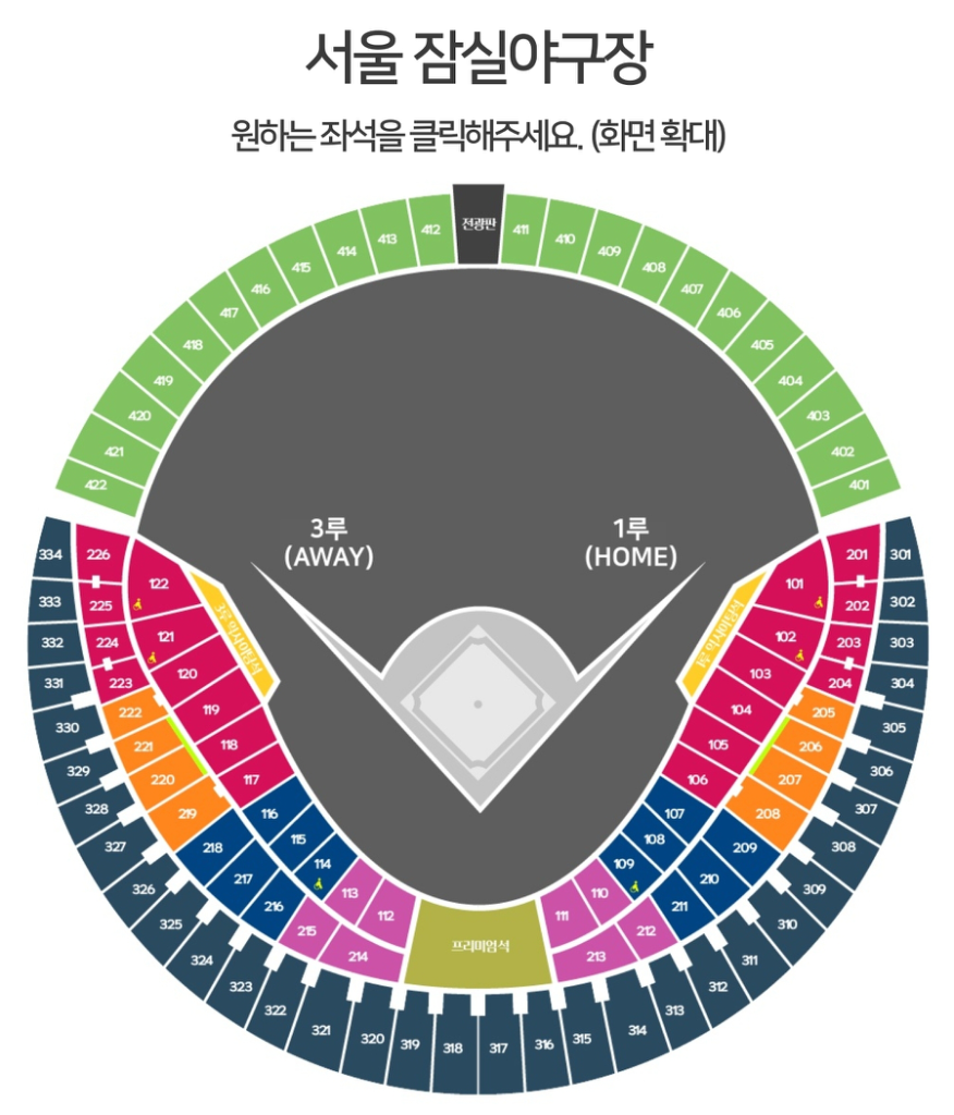5/11 두산vsNC DH2 3루테이블석 통로2연석 팜