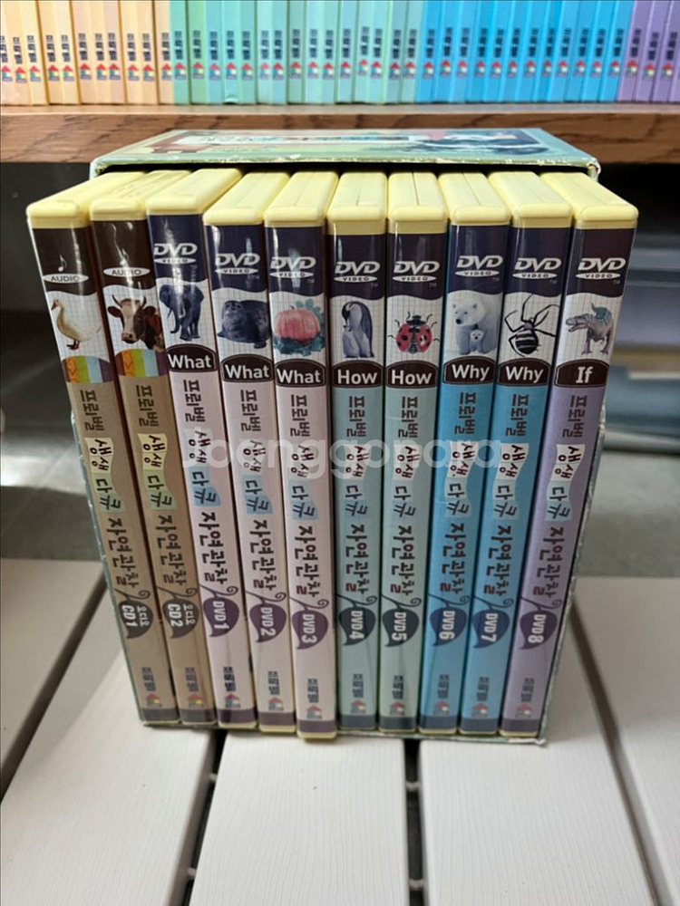 프뢰벨 생생다큐 자연관찰, 동영상CD포함--2