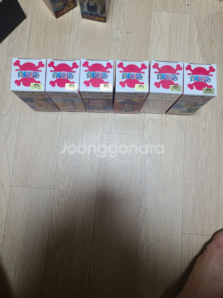 미개봉)))원피스 월드콜렉터블 월콜 화 6종--1
