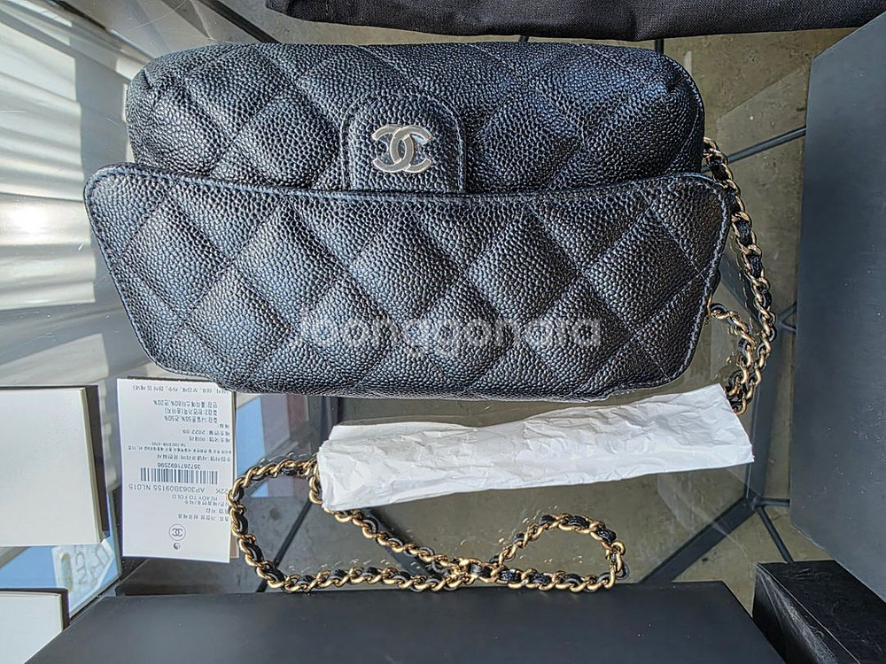 샤넬 폴더블 체인 토트백--1