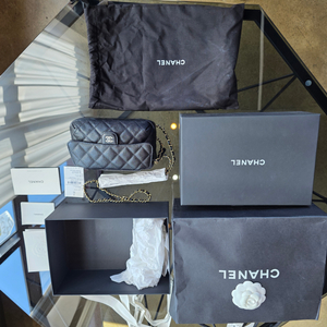 샤넬 폴더블 체인 토트백