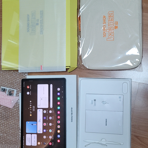 갤럭시 탭 S9 FE-Plus 128Gb 실버