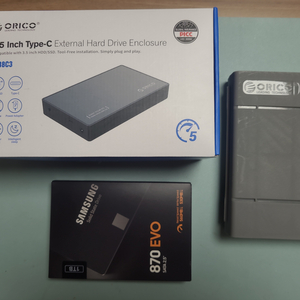 삼성 870 EVO SATA SSD 1TB + 오리코