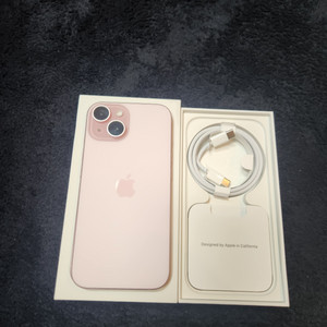 상태좋은 아이폰15 핑크 256gb 1년미만사용 판매