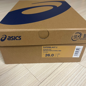 (새상품) 아식스 슈퍼블라스트2