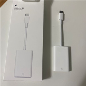 apple 애플 정품 c to sd 카드 리더기 판매