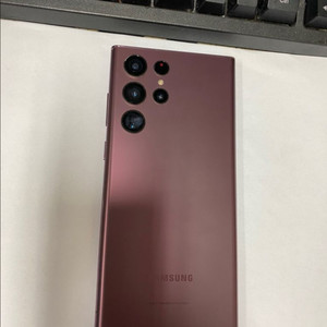 SK 갤럭시S22울트라 버건디 외관S급 256G 멍
