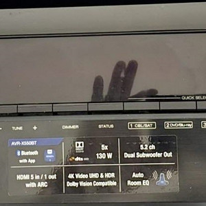 DENON X550BT 리시버