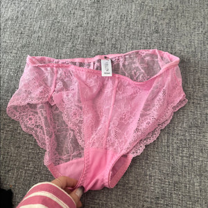에블린 레이스팬티 팬티 핑크 진핑