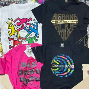 빅뱅공식굿즈 반팔 L사이즈