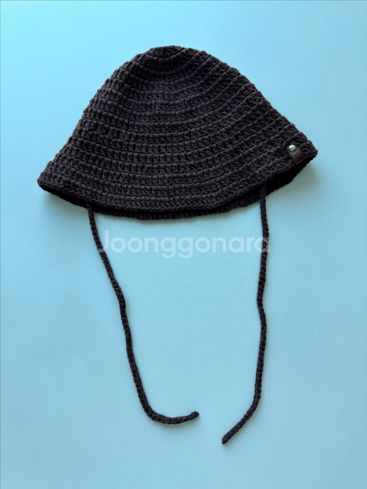 마즈쿠리 린넨버킷햇s 브라운 판매해요--0