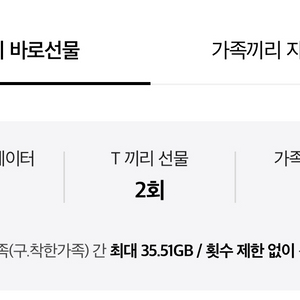 skt 데이터 2기가