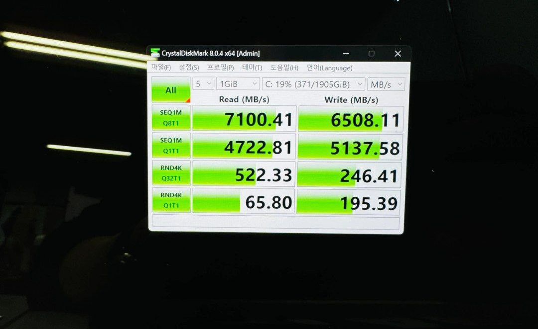 레노버 리전고 정발 2TB 팝니다 이미지
