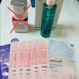 메디큐브 블랙 헤드 클렌징, 마스크팩 세트