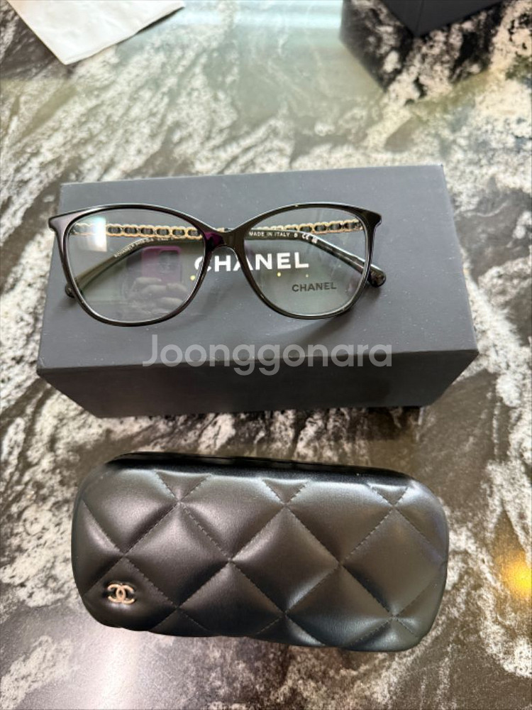 샤넬 로고 안경테 안경 chanel 안경--2
