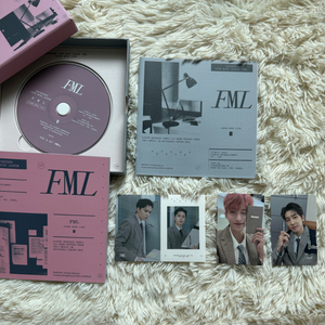 세븐틴 fml 앨범,cgv 특전 포스터