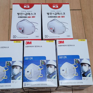 안면부여과식 방진마스크