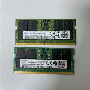 [새상품] 삼성정품 노트북 메모리 DDR5 16G 56