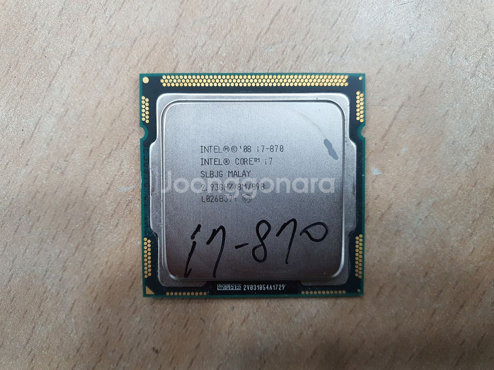 인텔 1세대 i7 870 CPU 쿨러별도--0