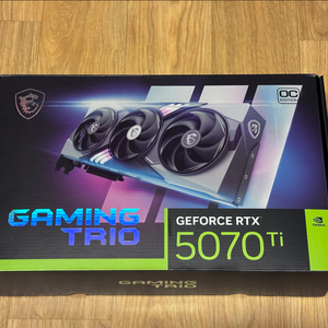 MSI RTX 5070 Ti 게이밍 트리오 16GB