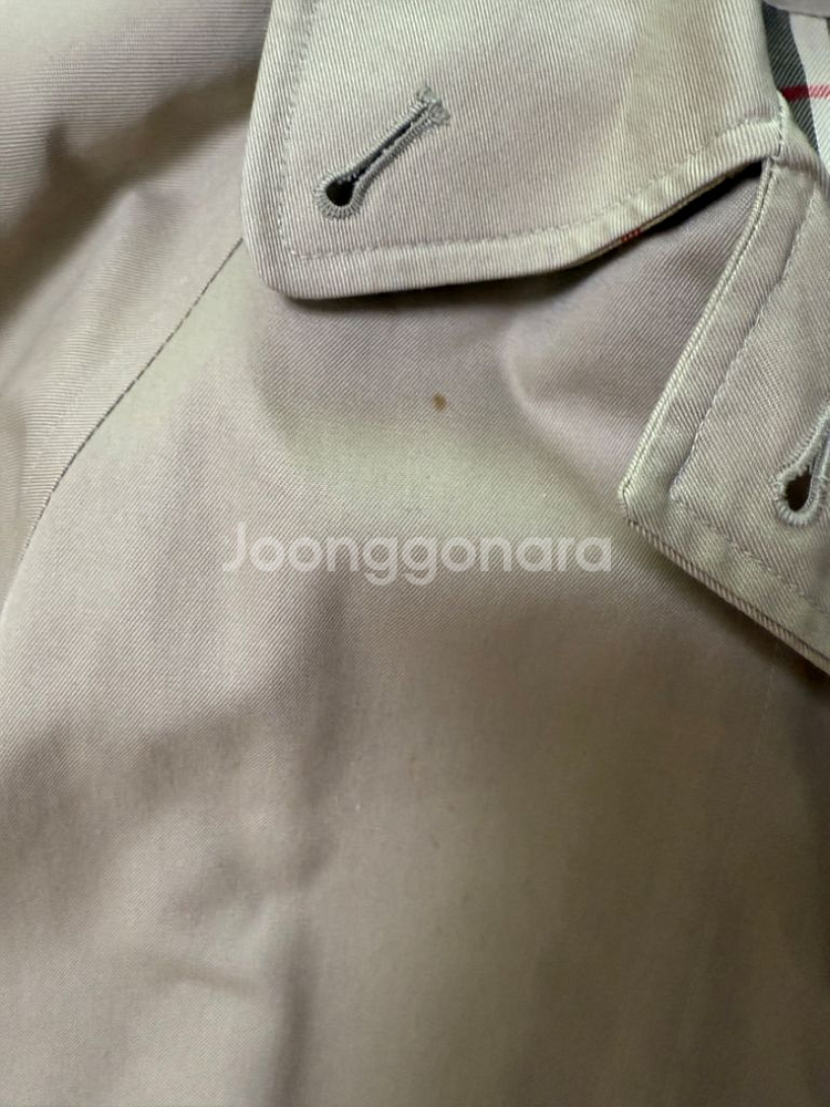 여성 빈티지 burberry 버버리 트렌치 코트 (정품--5