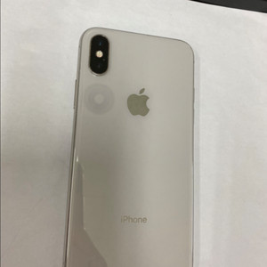 아이폰X 실버 A급 64GB 무잔상 배터리성능100%