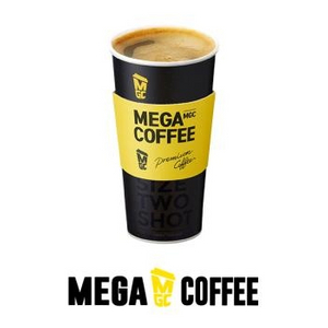 메가MGC커피아메리카노(HOT) 1잔 50% 할인