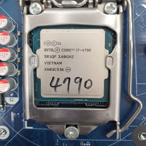인텔 4세대 i7 4790 CPU 쿨러별도 2개
