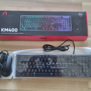 앱코 KM400 키보드 마우스세트