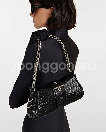 발렌시아가 린제이백 린지백 크록 스몰--9