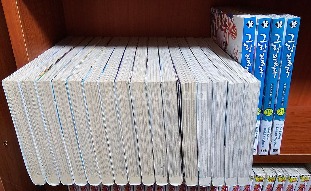 만화책 그랑블루 1~20(미결)택포판매합니다--1